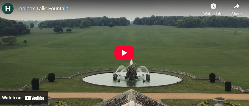 Holkham Hall, Norfolk Fountain Restoration
