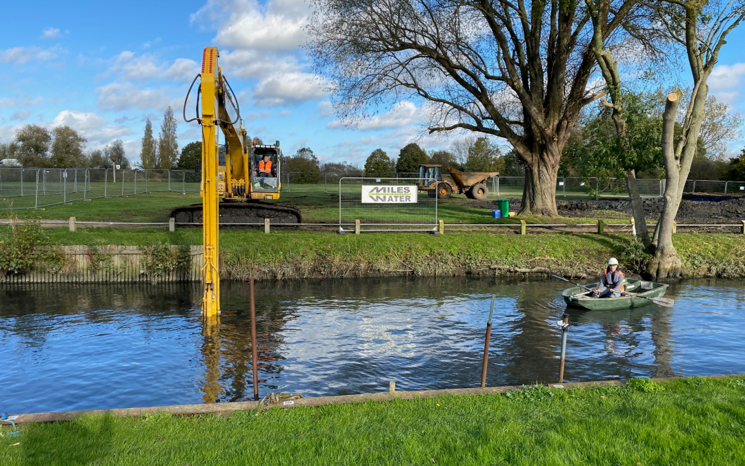 Dredging of Gas Dyke at Beccles Quar