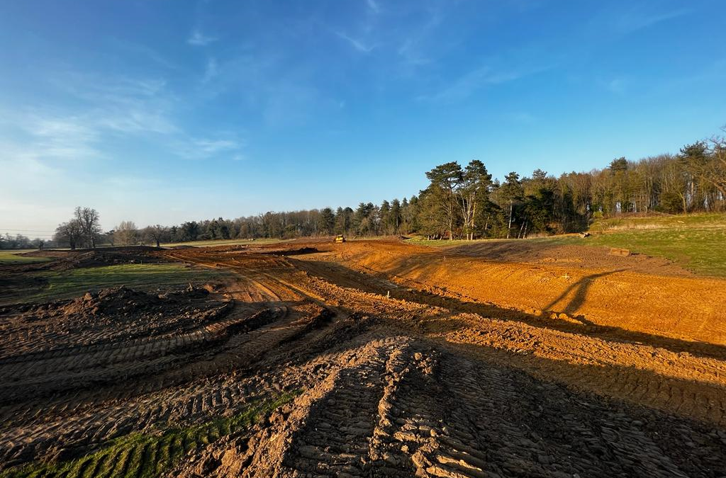 Visual Diary of New Lined Lake Construction 2