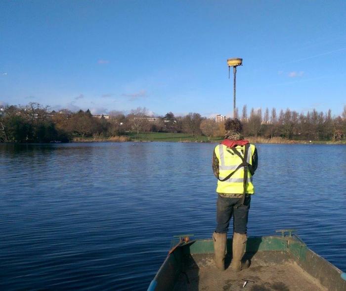 Water faeture surveying
